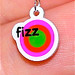 Bring On The Fizz Candy Logo Charm Pearl..
